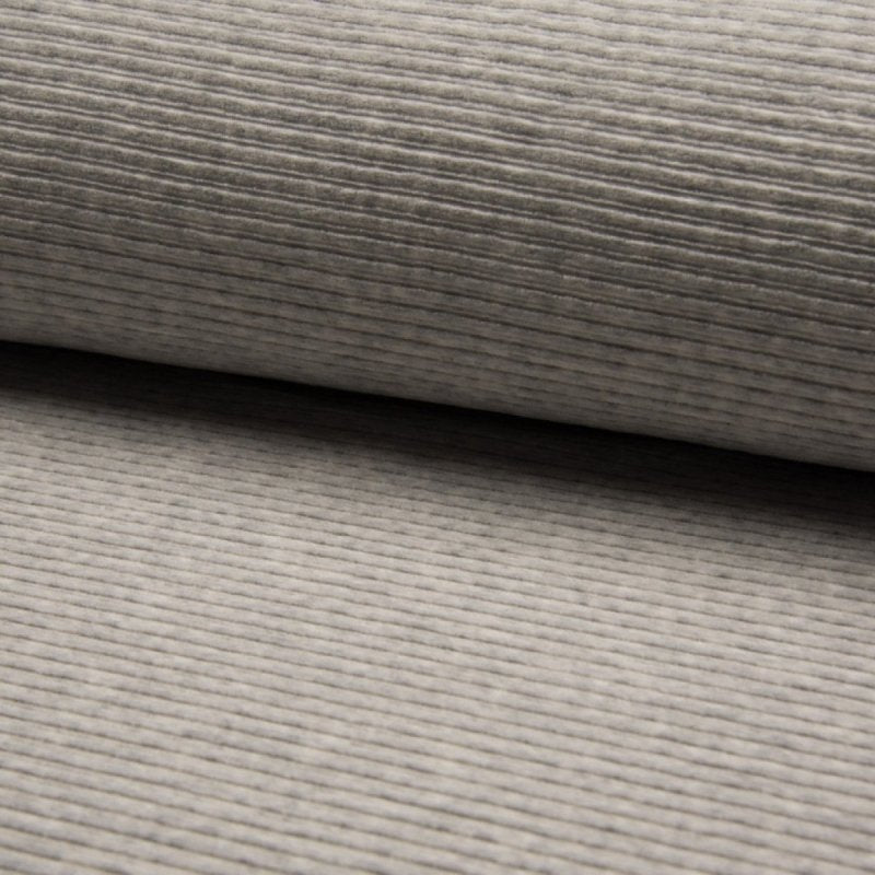Jersey Cord UNI in Schwarz von StoffRoyal. SKU: KC8316-069-Schwarz.